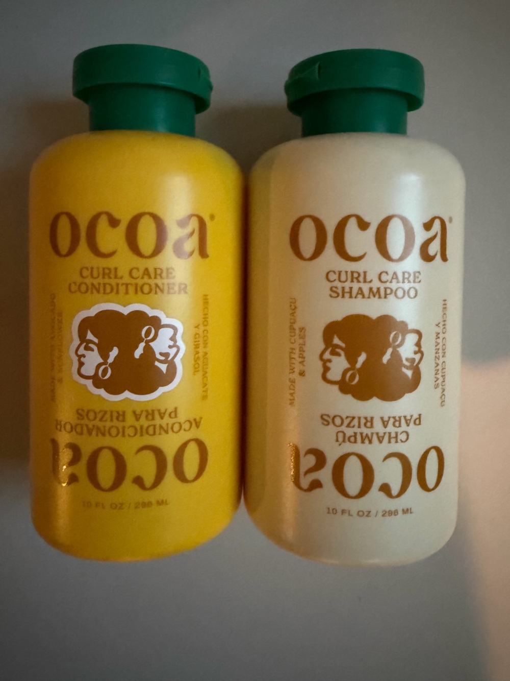 Ocoa Curl Care Shampoo & Conditioner Set• 10oz each New